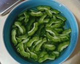 Hình bước làm 1 của món Canh Khổ Qua Trứng (không đắng) - Bitter Gourd Soup
