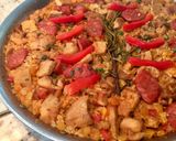 Foto del paso 11 de la receta: Paella de Pollo, Cerdo y Chorizo