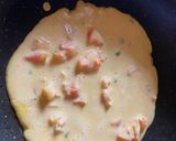 A picture of step 2 of বেসন চিলা (Besan Chila recipe in Bengali).