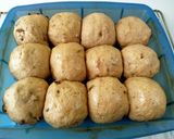 Foto del paso 7 de la receta: "Hot Cross Buns", {bollitos de Pascua, en panificadora}