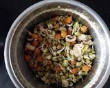 A picture of step 1 of Healthy Makhana Tikki.
