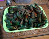 Foto langkah ke 5 dari resep Kerang Hijau Pedas Manis saos Tiram.