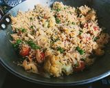 वेजिटेबल राइस (vegetable rice recipe in Hindi) रेसिपी चरण 4 फोटो