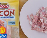 Foto del paso 2 de la receta: Patatas con Bacon y Jamón York gratinado con Bechamel