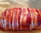 A picture of step 8 of Bacon-wrapped Meatloaf.