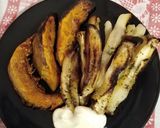 Foto del passaggio 2 della ricetta Chips di zucca e melanzana viola