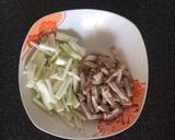 Calabash stir fry recipe step 1 photo