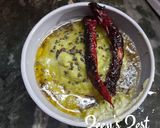 A picture of step 2 of Curry Leaves and Roasted Gram Chutney for Dosas/Idlis.