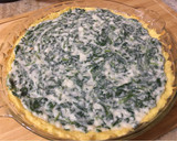 Foto del paso 7 de la receta: Tarta de espinacas y salsa blanca con base de papas