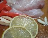 Foto del paso 1 de la receta: Pez Ángel Con Arroz Con Camarones