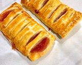 Foto langkah ke 8 dari resep STRAWBERRY PASTRIES SIMPEL DAN ENAK!.