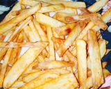 A picture of step 2 of Crunchy french fries.