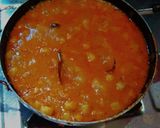 A picture of step 4 of Paneer Chole Curry.