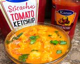 A picture of step 5 of Spicy mini prawns gravy.