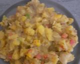 A picture of step 6 of Vegetable plantain porridge.