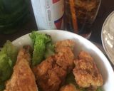 Hình bước làm 5 của món Gà rán như KFC #bepvang
