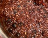 Áfonyás-csokis zabpelyhes süti recept fázis 3 fotója