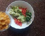 A picture of step 1 of Sprout and Cornflakes Salad.