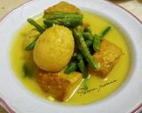 Foto langkah ke 4 dari resep Telur & Tahu Santan.