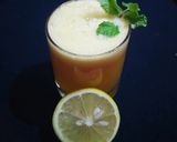 A picture of step 1 of Mosambi/sweet lime juice.