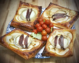 Foto del paso 5 de la receta: Hojaldres de manzana con queso de cabra y anchoas