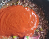 Foto del paso 10 de la receta: Espagueti con salsa de lomo de cerdo