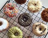 Foto langkah ke 6 dari resep Donat.