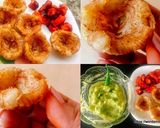 A picture of step 6 of Plantain Baskets Topped with Guacamole & Chicken Tikka.