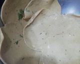 A picture of step 2 of Aloo Palak Puri with Chana Masala jhor.