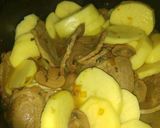 Foto del paso 5 de la receta: Peceto al champiñón con papas a la cacerola!!
