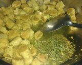 A picture of step 8 of Gatte ki sabji.