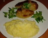 Sült töltött paprika krumplipürével recept fázis 9 fotója