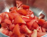 A picture of step 2 of Tomato tofu ring roll.