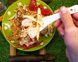 Hình bước làm 10 của món Xôi Mặn