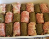Une image de l'étape 4 de Feuilles de chou et de vignes farcies à la viande et au riz - Sarma ou Sarmale.