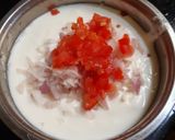 A picture of step 2 of Onion tomato raita.