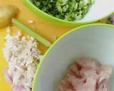 Mpasi 11+ nasi tim ayam langkah memasak 1 foto