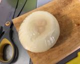 Une image de l'étape 5 de Poulet aux champignons, coriandre et crème de masala.