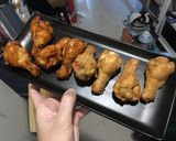 รูปขั้นตอนการทำที่ 4 ของ ปีกไก่ Airfry คลุกซอส
