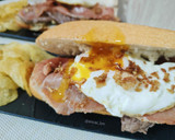 Foto del paso 5 de la receta: Brascada con huevo y cebolla en dos texturas