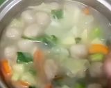 Foto langkah ke 4 dari resep Sayur Sup - bakso - Makaroni.