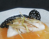 Foto del paso 8 de la receta: Bacalao confitado con crujiente de puerro