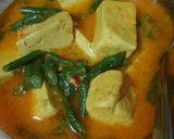 Foto langkah ke 5 dari resep Sayur buncis tahu kuah santan pedas.