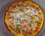 A picture of step 4 of Homemade Tikka Pizza🍕.
