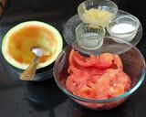 A picture of step 2 of Watermelon jelly.