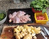 Foto del paso 1 de la receta: Cazuela de pollo y espinaca al disco