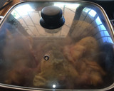Foto del paso 3 de la receta: Pollo al mojo de ajo a vapor