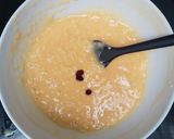 Foto langkah ke 2 dari resep Bolu kukus lowcarbo merah putih.