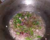 A picture of step 2 of Veg Pulao.