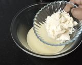 A picture of step 4 of White ice cream.